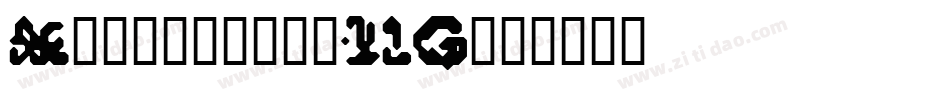 Morse2050-BLG字体转换