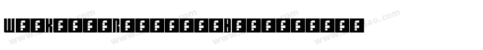 WhoKnowsRegular-Bzm8字体转换