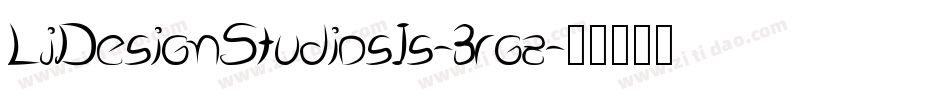 LjDesignStudiosIs-3rgz字体转换