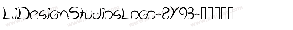 LjDesignStudiosLogo-2Y93字体转换 LjDesignStudiosLogo-2Y93字体转换