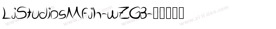 LjStudiosMfjh-wZG3字体转换