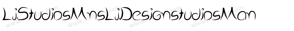 LjStudiosMnsLjDesignstudiosManuscrita-5wRv字体转换 LjStudiosMnsLjDesignstudiosManuscrita-5wRv字体转换