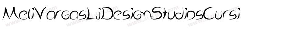 MeliVargasLjDesignStudiosCursiva-0rP9字体转换 MeliVargasLjDesignStudiosCursiva-0rP9字体转换