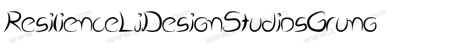 ResilienceLjDesignStudiosGrunge-1Mw2字体转换 ResilienceLjDesignStudiosGrunge-1Mw2字体转换