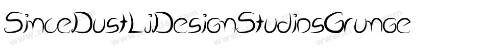 SinceDustLjDesignStudiosGrunge-7vG4字体转换 SinceDustLjDesignStudiosGrunge-7vG4字体转换