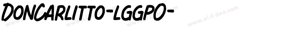 DonCarlitto-lggp0字体转换