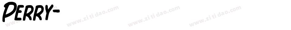 Perry字体转换