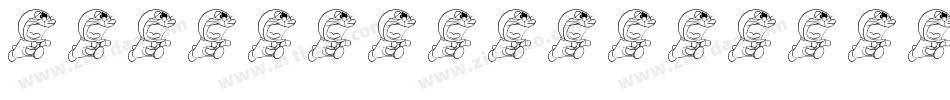 Doraemon-D3gd字体转换