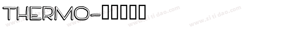 Thermo字体转换