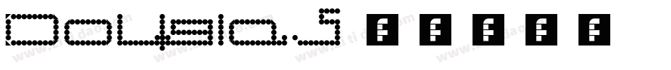 Douglas字体转换