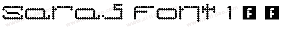 Saras-Font-1字体转换