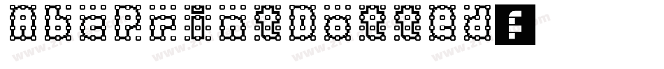 AbcPrintDotted字体转换