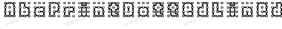 AbcPrintDottedLined字体转换