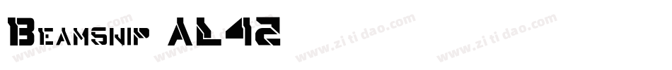 Beamship-AL42字体转换