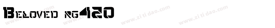 Beloved-rg42O字体转换