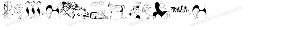 Kids-Drawings字体转换