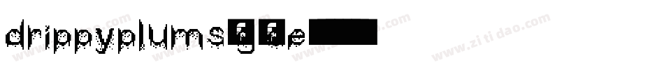 Drippyplums-g5oE字体转换