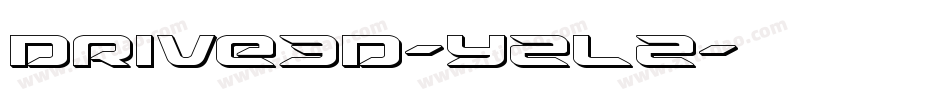 Drive3D-yzLZ字体转换