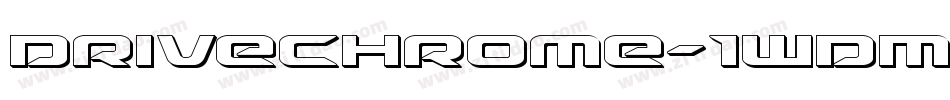 DriveChrome-1WDM字体转换