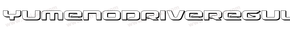 YumeNoDriveRegular-Oo0p字体转换