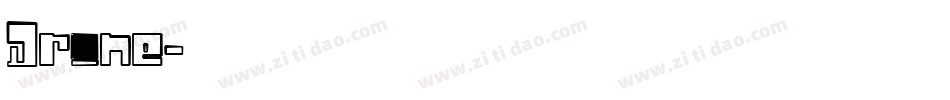 Drone字体转换
