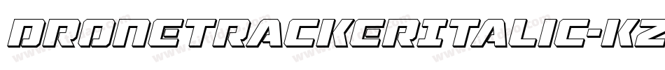 DroneTrackerItalic-KzpA字体转换