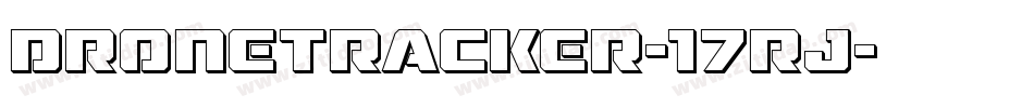 DroneTracker-17Rj字体转换