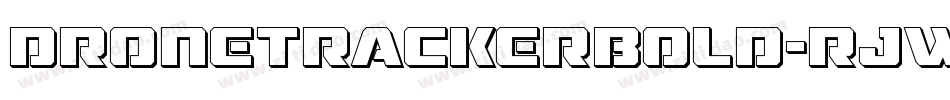 DroneTrackerBold-rjW8字体转换