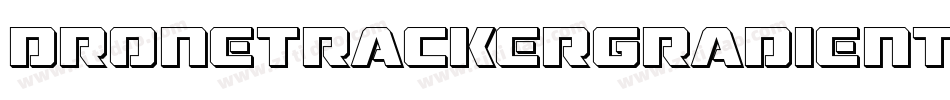 DroneTrackerGradientItalic-Y7Ka字体转换