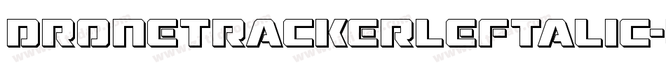 DroneTrackerLeftalic-w6W8字体转换