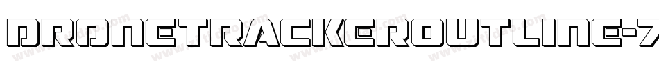 DroneTrackerOutline-7gKR字体转换