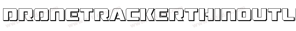 DroneTrackerThinOutline-gOeP字体转换