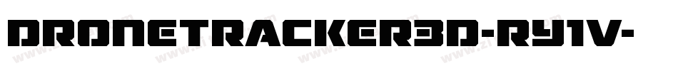DroneTracker3D-RY1v字体转换