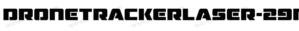 DroneTrackerLaser-29Bl字体转换