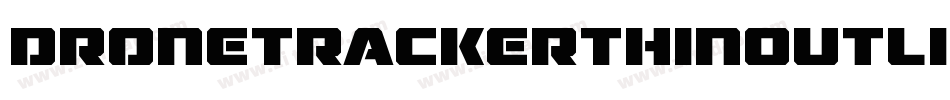 DroneTrackerThinOutline-gOeP字体转换