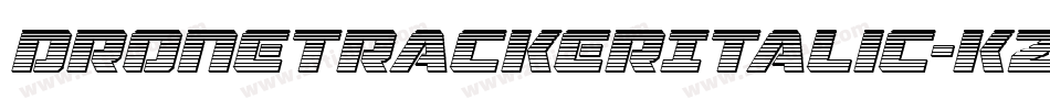 DroneTrackerItalic-KzpA字体转换