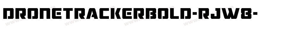 DroneTrackerBold-rjW8字体转换