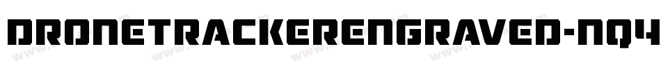 DroneTrackerEngraved-nq41字体转换