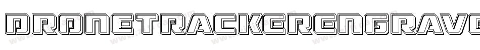 DroneTrackerEngravedItalic-17Re字体转换