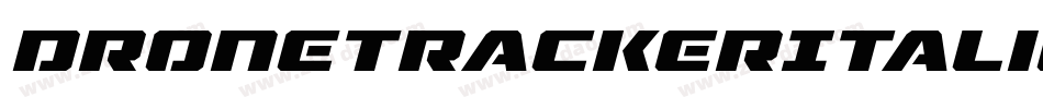 DroneTrackerItalic-KzpA字体转换