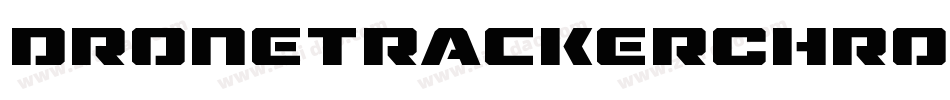 DroneTrackerChromeItalic-29B3字体转换