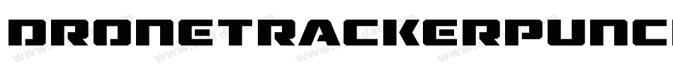 DroneTrackerPunchItalic-PBlx字体转换