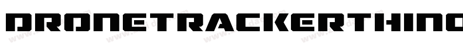 DroneTrackerThinOutline-gOeP字体转换