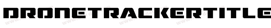 DroneTrackerTitleItalic-0w1R字体转换