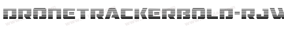 DroneTrackerBold-rjW8字体转换