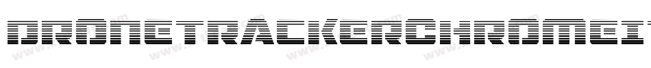 DroneTrackerChromeItalic-29B3字体转换