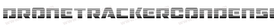 DroneTrackerCondensedItalic-lDp5字体转换