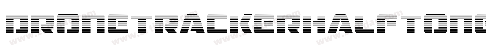 DroneTrackerHalftone-rjWp字体转换