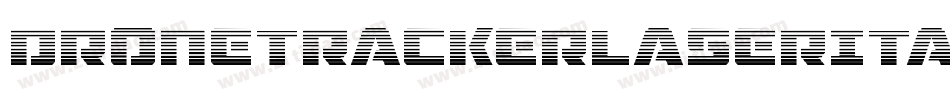 DroneTrackerLaserItalic-v6G7字体转换