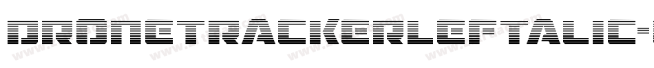 DroneTrackerLeftalic-w6W8字体转换